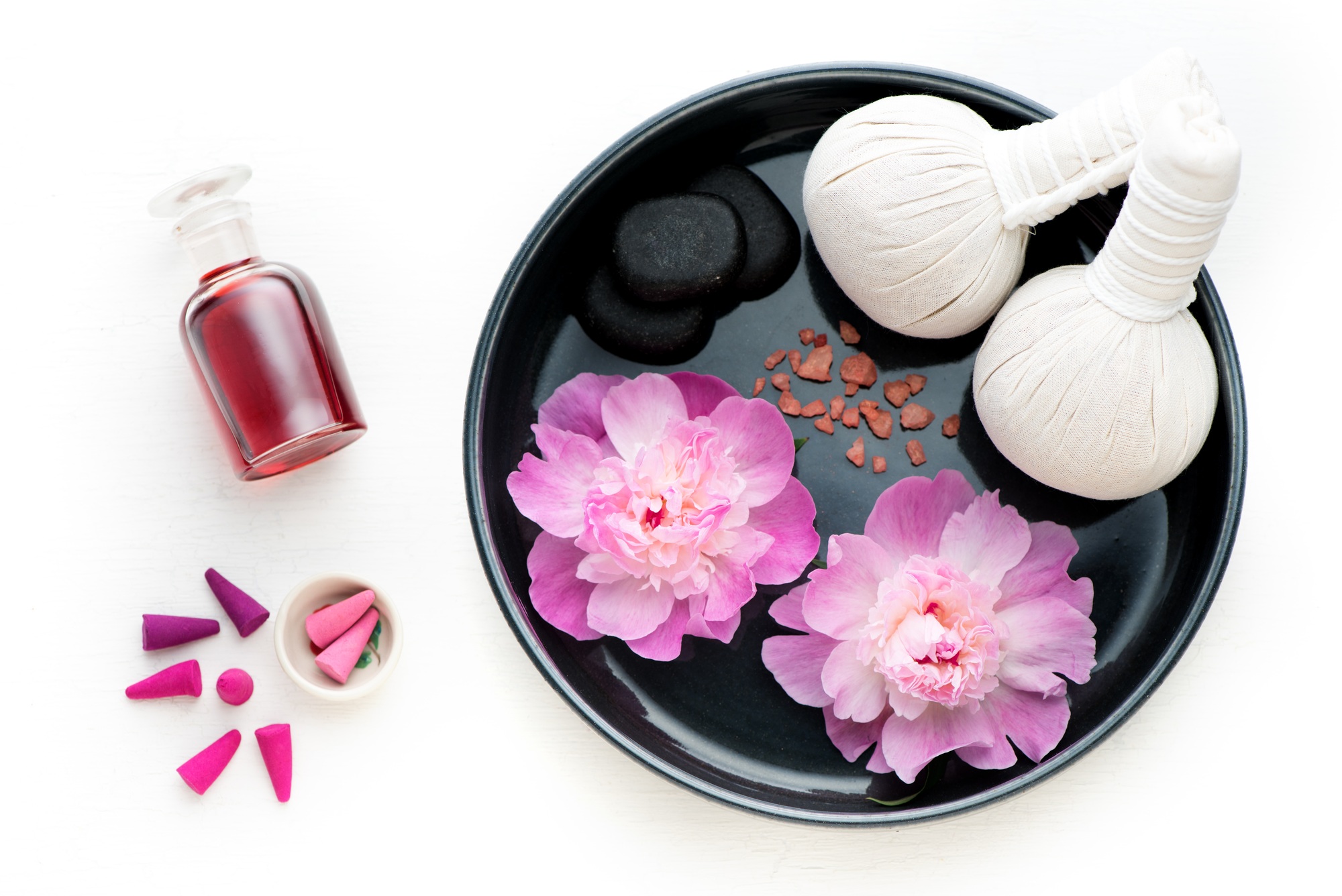 Spa, aromatherapy and body care set